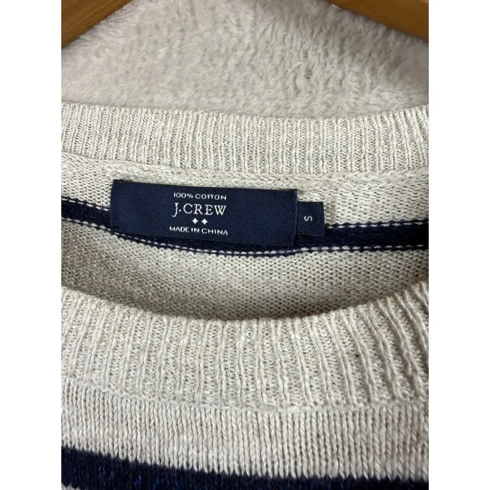 Lot of 3 Mens Size Small LS Sweaters (J.Crew Banana Republic Alcott) Cotton